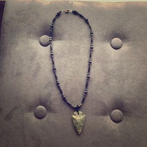 Authentic Native American Arrowhead necklace